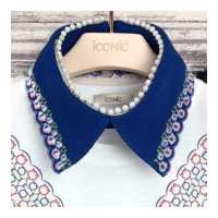 ราคา iCONiC ORYX COLLAR 9058 ปกเสื้อ ปักลาย ปักไข่มุก คริสตัล ปกเสื้อเชิ้ต เสื้อแฟชั่น เสื้อแฟชั่นผญ เสื้อออกงาน เสื้อทำงาน เสื้อไฮโซ (15826269808)