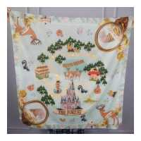 ราคา Kiss Me Doll ผ้าพันคอ ผ้าคลุมไหล่ Forest ขนาด 100x100 cm (12542342164)