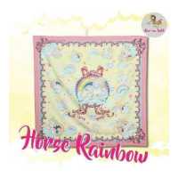 ราคา Kiss Me Doll ลาย Horse Rainbow ขนาด 100x100 cm ผ้าพันคอ ผ้าคลุมไหล่ (10073154118)