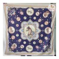 ราคา Kiss Me Doll New collection ลาย Carriage ขนาด 100x100 cm ผ้าพันคอ ผ้าคลุมไหล่ (17019557788)