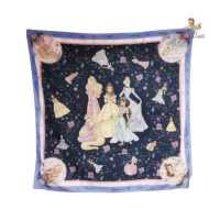 ราคา Kiss Me Doll ผ้าพันคอ ผ้าคลุมไหล่ Princess Blooming ขนาด 100x100 cm (9940550454)
