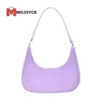 ราคา MOJOYCE สี Pure Underarm กระเป๋า Hobos สุภาพสตรีซิปกระเป๋ามินิแฟชั่นกระเป๋าถือ (7641009040)