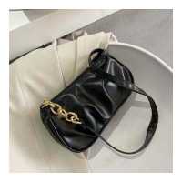 ราคา กระเป๋าแฟชั่นกระเป๋าสะพายไหล่ของผู้หญิงกระเป๋าสะพายไหล่กระเป๋าหนัง Pu สไตล์เกาหลีสายโซ่ (17713254216)