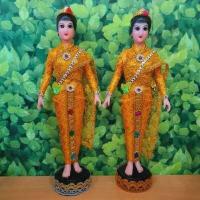 ราคา หุ่นนางไม้ แม่ตะเคียน เจ้าแม่แบบต่างๆ ฐาน4นิ้ว สูง35ซม งานแต่งผ้าประดับเพชรสวยงาม พระพิธีอัญเชิญดวงจิตแล้ว (11875555919)