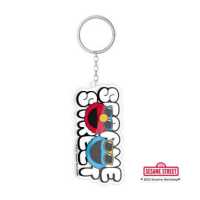 ราคา Bundanjai หนังสือ SST3 พวงกุญแจอะคริลิค Elmo Cookie Monster Acrylic Keychain 8 8x4 4 cm (19912596019)