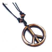 ราคา PDBH Fashion Store สร้อยคอโซ่ยาวทำมือ อัญมณีชาติพันธุ์เชือกยาวทำมือสัญลักษณ์สันติภาพ (19768436403)