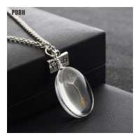 ราคา PDBH แฟชั่น Store สร้อยคอแก้วต้นดอกแดนดิไลอัน สร้อยคอยาวพร้อมจี้แก้วสำหรับผู้หญิงของขวัญ (13295425718)