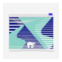 ราคา PLB ซองซิป Polar Bear Zipper PVC bag M 25Wx18H cm (19395492201)