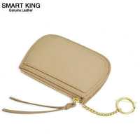 ราคา Smart King กระเป๋าสตางค์สำหรับผู้หญิง กระเป๋าคลัทช์หนังวัวแท้กระเป๋าใส่บัตรหลายตำแหน่งกระเป๋าใส่เหรียญมีซิป (10746444639)