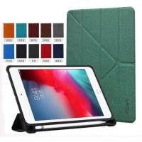 ราคา เคส MOSHI iPad mini6 IPAD PRO11 2020 2021 2022 เคสไอแพด GEN7 GEN8 Gen9 10 2 AIR3 10 5 PRO 10 5 MINI 2 3 4 5 เคส ipad 10 2022 10 9 Gen10 เคสไอ ipad case กรณีAir4 AIR5เคสฝาพับ เคสหนัง IPAD ใส่ปากกาได้ (