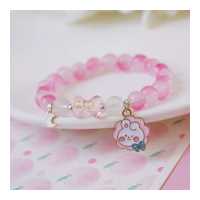 ราคา มาใหม่ กำไลแขนลูกปัด V10 กำไลเกาหลี สร้อยข้อมือคริสตัล จี้การ์ตูนน่ารักๆ มีหลายรูปแบบ พร้อมส่งจากไทย (18056454623)