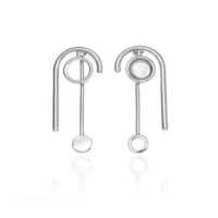 ราคา Aevari Curve Earrings Sterling Silver 925 (15867021370)