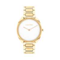 ราคา Calvin Klein Adorn CK25200276 นาฬิกาข้อมือผู้หญิง Gold White (19148017806)