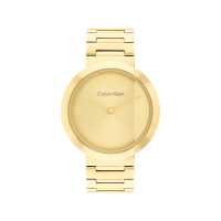 ราคา Calvin Klein Eccentric CK25200290 นาฬิกาข้อมือผู้หญิง Gold Tone (19148117323)