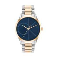 ราคา Calvin Klein Iconic CK25200165 นาฬิกาผู้ชาย สีเงิน โรสโกลด์ (17131547364)