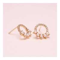 ราคา Grace Fine Jewelry ต่างหูมุกแท้ 9k มานาดีไซน์ (9862227460)