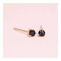 ราคา Grace Fine Jewelryต่างหูปักก้านทองแท้ 9k พลอยไพลินสีน้ำเงิน (10115871067)