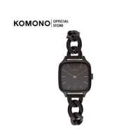 ราคา KOMONO Watch Kate Revolt Black นาฬิกาผู้หญิง หน้าเหลี่ยมเล็ก สายโลหะ สีดำด้าน (15454001681)