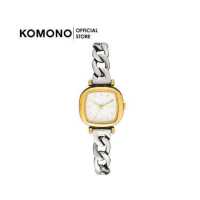 ราคา KOMONO Watch Moneypenny Revolt Gold Silver Mix นาฬิกาผู้หญิง เรียบหรู (15453452546)