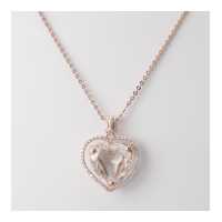 ราคา Marc Jewelry จี้พร้อมสร้อยคอยาว 18 นิ้ว ตัวเรือนชุบสีโรสโกลด์ รุ่น SN00993WQ W CZ ARG 18 (17986301514)