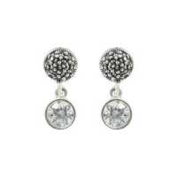 Marc Jewelry ต่างหู รุ่น JME09162W-CZ
