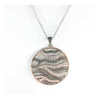 Marc Jewelry จี้พร้อมสร้อยคอ รุ่น MN00176W-CR/RG-24-V2