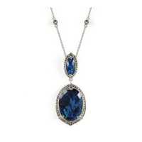 Marc Jewelry จี้พร้อมสร้อยคอ รุ่น MN01640CBABD-18