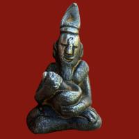 ราคา พระฤาษี พ่อแก่ เนื้อโลหะแก่เงิน ยุคหลวงปู่ศุข วัดปากคลองมะขามเฒ่า (18548514014)