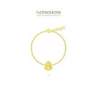ราคา Mongkon Gold ทองคำแท้บริสุทธิ์สูง 96 5 สร้อยข้อมือ ครึ่งสลึง 1 สลึง Calabash (19501578412)