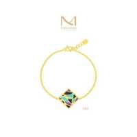 ราคา Mongkon Gold ทองคำแท้บริสุทธิ์สูง 96 5 สร้อยคอ ครึ่งสลึง Stripes (19499581760)
