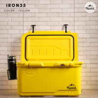 ราคา กระติกน้ำแข็ง ถังน้ำแข็ง พรีเมี่ยมเกรด Coolerbox Premuim Grade Comos รุ่น IRON35 L เก็บความเย็นได้ 3 5 วัน (14712750642)