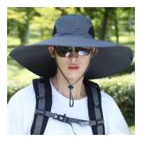 ราคา BAIPH หมวกกันแดด กลางแจ้ง หมวกเดินป่า หมวกกันแดดชาย หมวกกันแดดผู้ชาย หมวกปีนเขาปีกกว้าง ป้องกันแดดกลางแจ้ง (19466419683)