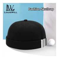ราคา LouisWill หมวกแฟชั่นสีดำสำหรับผู้ชาย หมวกฮิปฮอปสำหรับผู้ชายและผู้หญิงหมวกบีนนี่ทรงฮิปฮอปหมวกสีพื้นทรงกลมปรับได้หมวกฮิปฮอปสำหรับฤดูร้อน (14152460091)