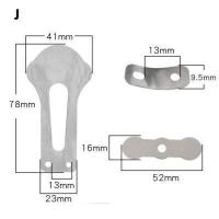 ราคา เครื่องลูกสูบแบบสายพานแผ่นวาล์วหัวปั๊มคอมเพรสเซอร์ไร้น้ำมันไร้เสียง3ชิ้น ลิ้นวาล์ว แผ่นวาล์ว ลิ้นอัดอากาศ อะไหล่ปั้มลม (17100050042)