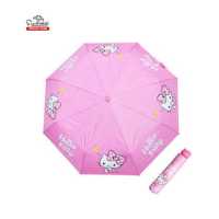 ราคา ร่มพับ 3 ตอน ลายฮาโหลคิตตี้ HELLO KITTY มี UV กันแดด ด้ามจับคิตตี้ ลิขสิทธิ์แท้ 100 ร่มกันฝนร่มกันแดด (11534005130)