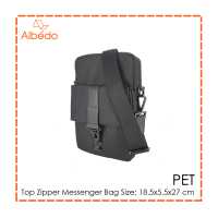 ราคา กระเป๋าเอกสาร กระเป๋าสะพายข้าง ALBEDO TOP ZIPPER MESSENGER BAG รุ่น PET PE00499 (9711094819)