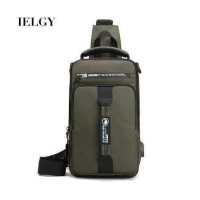 ราคา IELGY กระเป๋าเป้สะพายหลังอินเทอร์เฟซ Usb แบบชาร์จไฟได้สำหรับผู้ชาย (15678938200)
