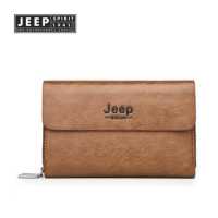 ราคา JEEP SPIRIT 1941 ESTD กระเป๋าหนังของผู้ชายสะพายหนังกระเป๋าสตางค์แบบคลาสสิกกระเป๋า (19078974438)