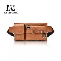 ราคา LouisWill กระเป๋าทำงานของผู้ชาย กระเป๋าสะพายไหล่พาดลำตัวกระเป๋าใส่เอกสารสำหรับนักธุรกิจชายหรูกระเป๋าถือ PU แบบพกพามีรูเสียบหูฟังสำหรับเดินทางกลางแจ้งกระเป๋าใส่เอกสารแล็ปท็อป (14840131882)