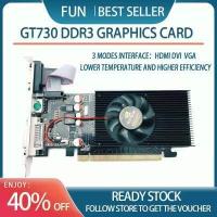 ราคา GT730 2GB การ์ดจอ64Bit GDDR3 GT 730 2G D3วิดีโอเกมส์การ์ด (11665331197)