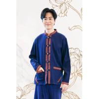 ราคา เสื้อพื้นเมืองผู้ชายแต่งเทปแขนยาว (6432102122)