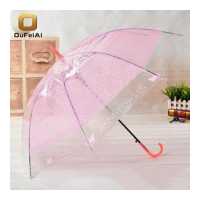 ราคา Oufeiai ร่มกันฝนลายลูกไม้ ร่ม ร่มกันฝนเกาหลี ร่มตอนเดียว ร่มสีใส ร่มกันฝนสีใส ร่มกันฝนใหญ่ๆ ด้ามจับแข็งแรง สีใสน่ารักร่มเเบบใส ร่มทะลุ (14468637356)