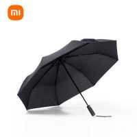 ราคา Xiaomi รับประกัน 1 ปี 100 Polyester Sunscreen Umbrella ร่มกันแดดพับอัตโนมัติเต็มรูปแบบ Unisex Umbrella ร่มพับอัตโนมัติ ดํา (16452389069)