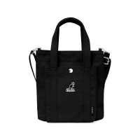 ราคา KANGOL Bag กระเป๋าถือ กระเป๋าผ้าสะพายข้าง สีขาว ดำ 61551710 (17641182465)