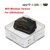ราคา Viecar ELM327 V1 5 PIC18F25K80 OBD 2 Scanner Bluetooth Compatible 4 0 Vgate ICAR PRO V2 2 ELM 327 WIFI OBD2 Car Diagnostic Tool (13047369624)