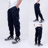 ราคา กางเกงวินเทจ ใส่สบาย ชายก็ได้หญิงก็ดี กางเกงวินเทจขายาวขาจั๊ม (16766145536)