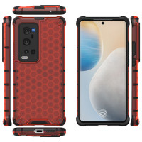 ราคา สำหรับ Vivo X60 X60Pro X60 Pro Plus Honeycomb กันกระแทก TPU PC ฝาหลังโทรศัพท์เคสสำหรับ Vivo Vivo X60 Pro Plus X60Pro X60 (7546163267)