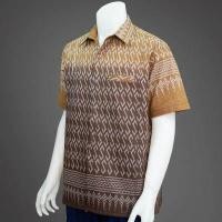 ราคา เสื้อเชิ๊ตชาย หม้อห้อมแท้ ลายขอ ลายขอพระราชทาน 3 กระเป๋า กัดลายกราฟิก (17438514753)
