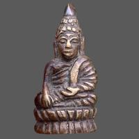 ราคา พระชัยวัฒน์ รูปหล่อโบราณ เนื้อสำริด ส่งตามปก (19372434911)