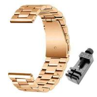 ราคา สายนาฬิกาสแตนเลส22 20มม สำหรับ Samsung Galaxy Watch 3 41มม 45มม Active Active 2 40มม 44มม Gear S3 S2 Classic Sport Watch Band เปลี่ยนสายนาฬิกาได้ง่าย (720288250)